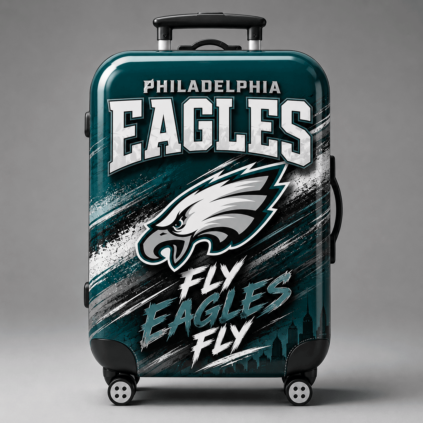 PHI Premium NFL Game Day Football Fan Luggage Cover 1706