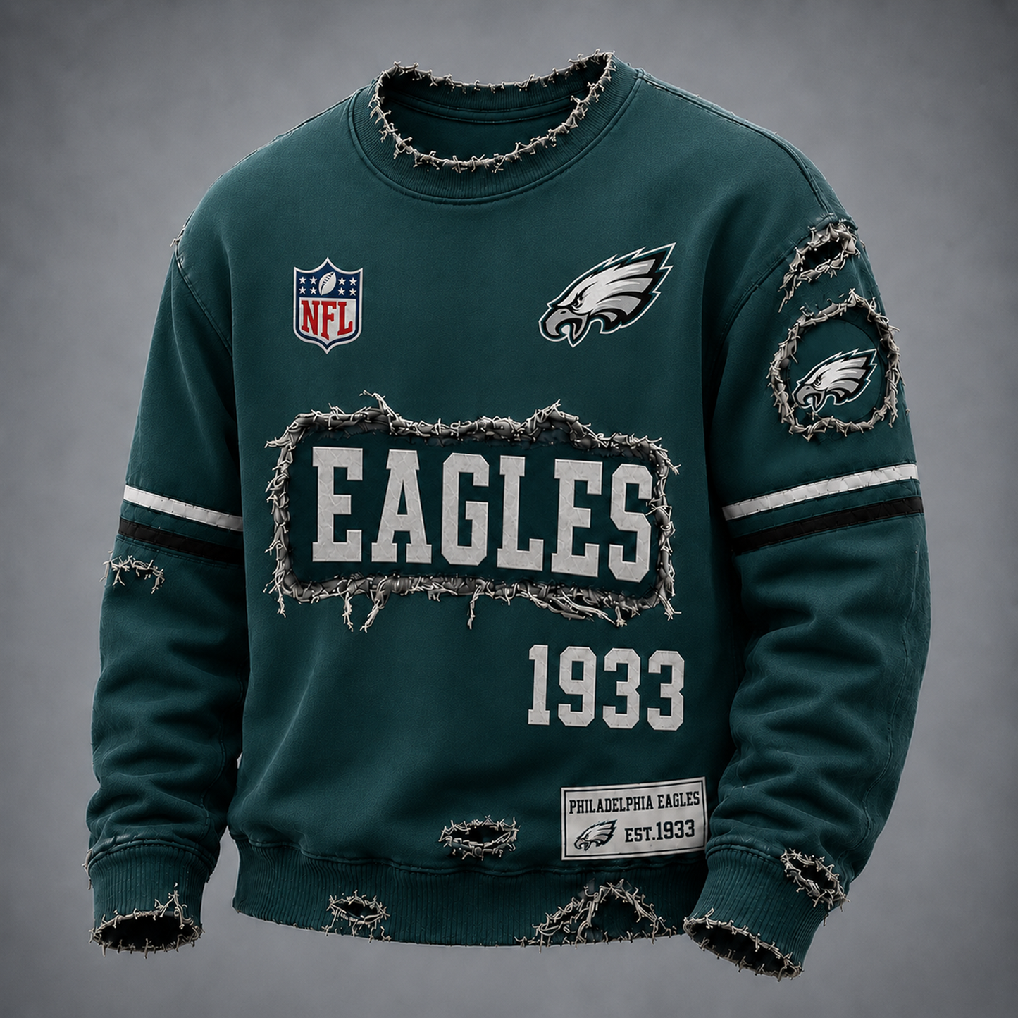 PHI x NFL Luxury Classic Sweatshirt 0606 DatND DVT