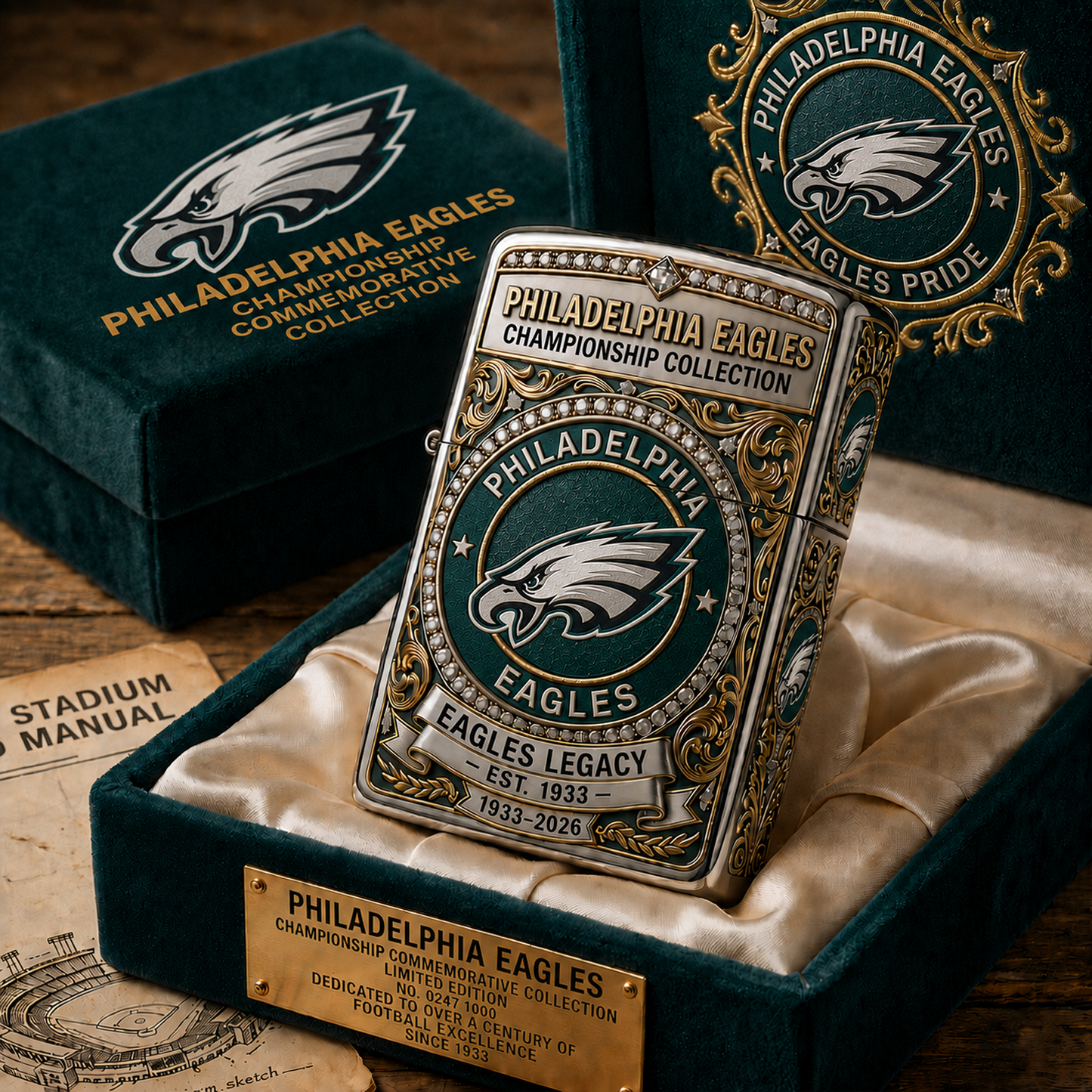 PHI x NFL Premium Lighter Case 2105 DatND DVT