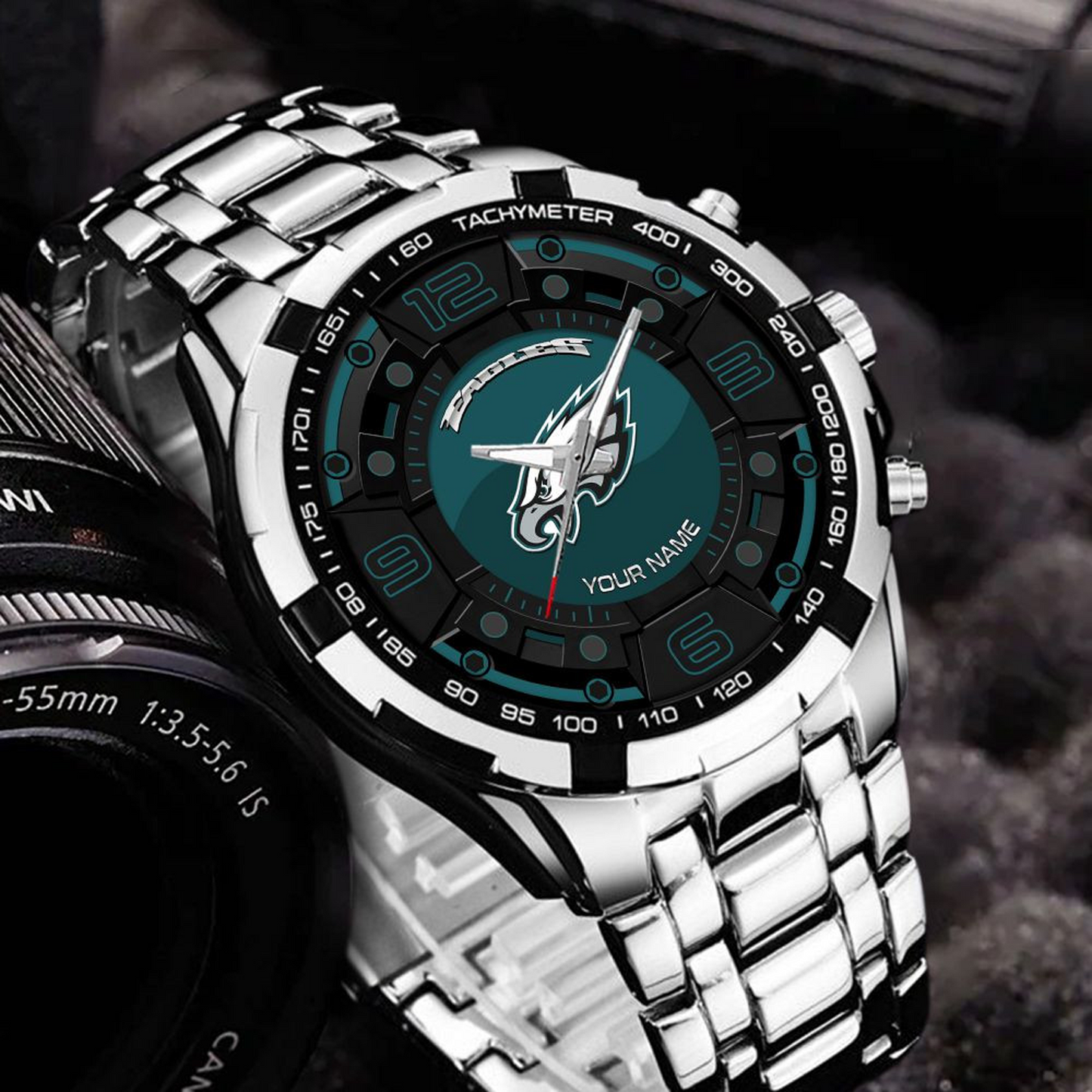 PHI x NFL Stainless Steel Watch DatND DVT