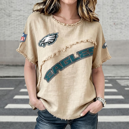 PHI x NFL Womenƒ??s Vintage O-Neck 2905 DatND DVT