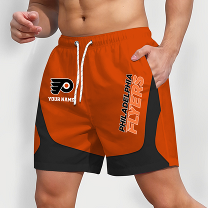 PHI x NHL Team Special Short Pants For Men Custom Name Gifts DATND TANTD 090426