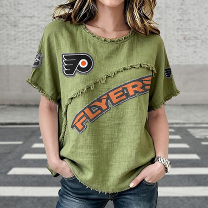 PHI x NHL Womenƒ??s Vintage O-Neck 2905 DatND DVT