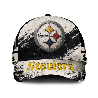 PIT x NFL Grunge Style Team Premium Cap 0207
