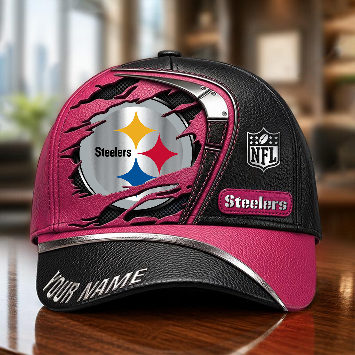 PIT x NFL Premium Multicolor 3D Cap 200626