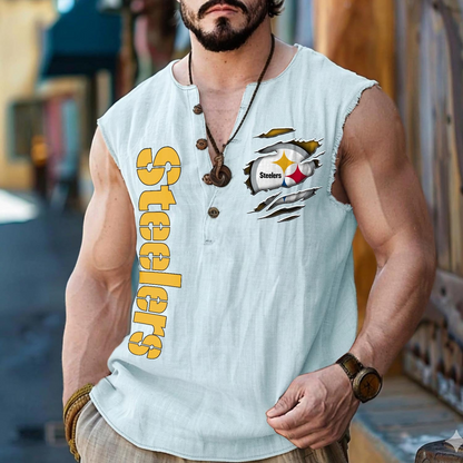PIT x NFL Tank Tops 2805 DatND DVT