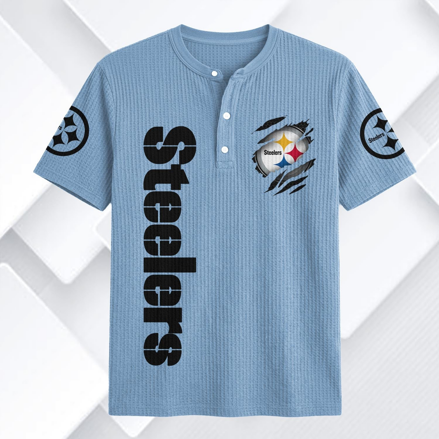 PIT x NFL Waffle Short-Sleeve Shirt 2205 DatND DVT