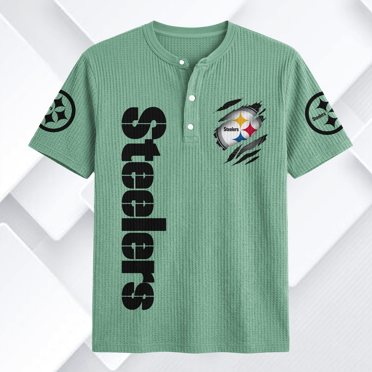 PIT x NFL Waffle Short-Sleeve Shirt 2205 DatND DVT