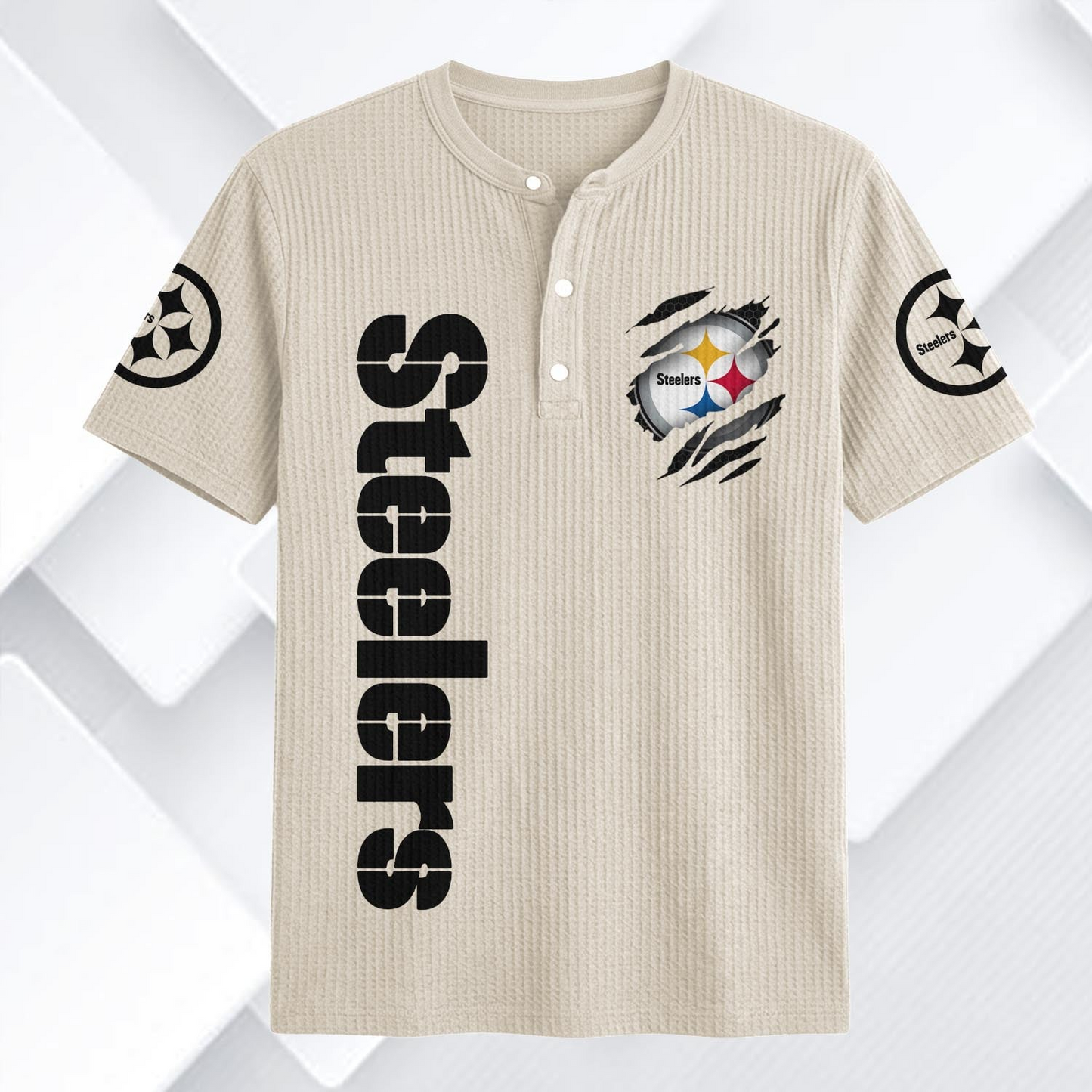 PIT x NFL Waffle Short-Sleeve Shirt 2205 DatND DVT