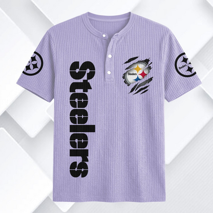 PIT x NFL Waffle Short-Sleeve Shirt 2205 DatND DVT