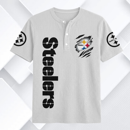PIT x NFL Waffle Short-Sleeve Shirt 2205 DatND DVT