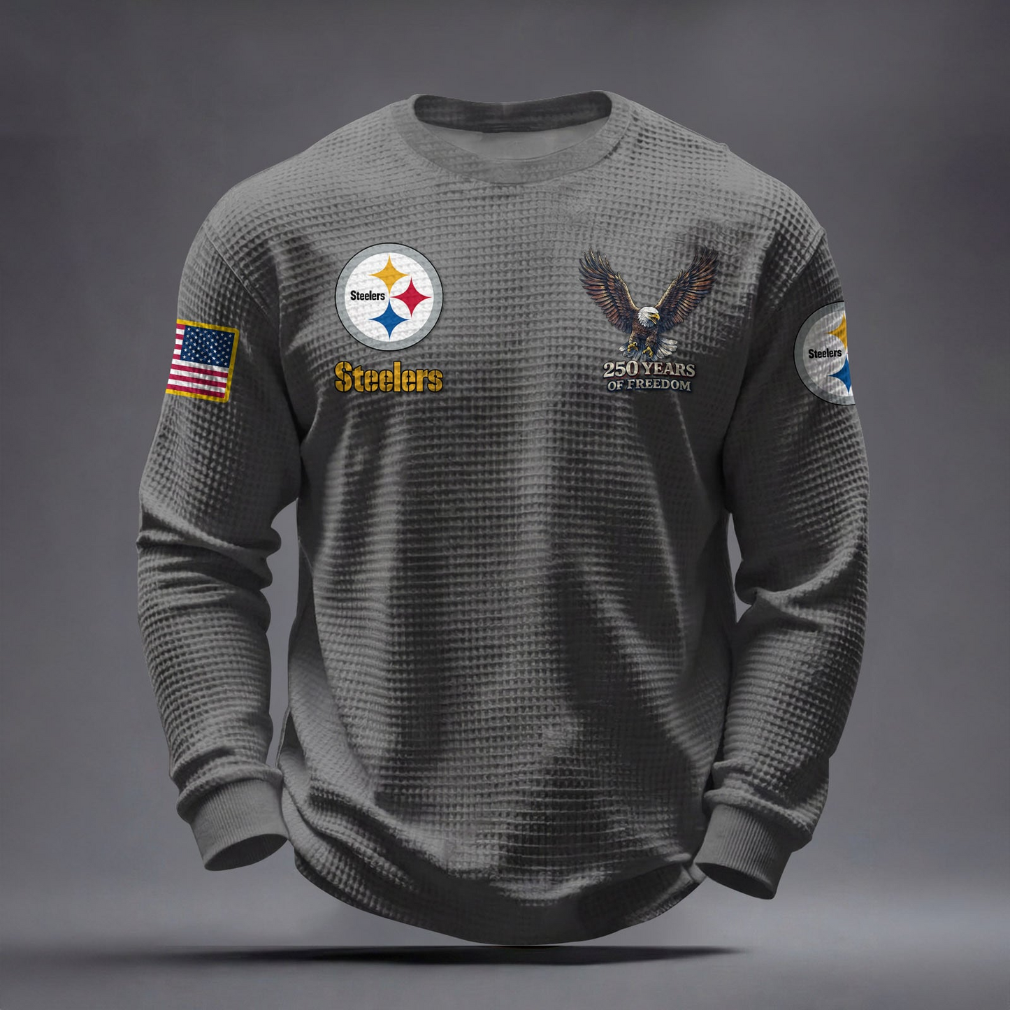 PIT x NFL Waffle Sweatshirt DatND DVT