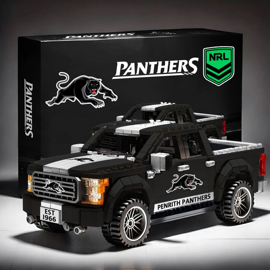 PP x NRL 3D Racing Truck Model Building Block Set 2411 V1 NDT NHM