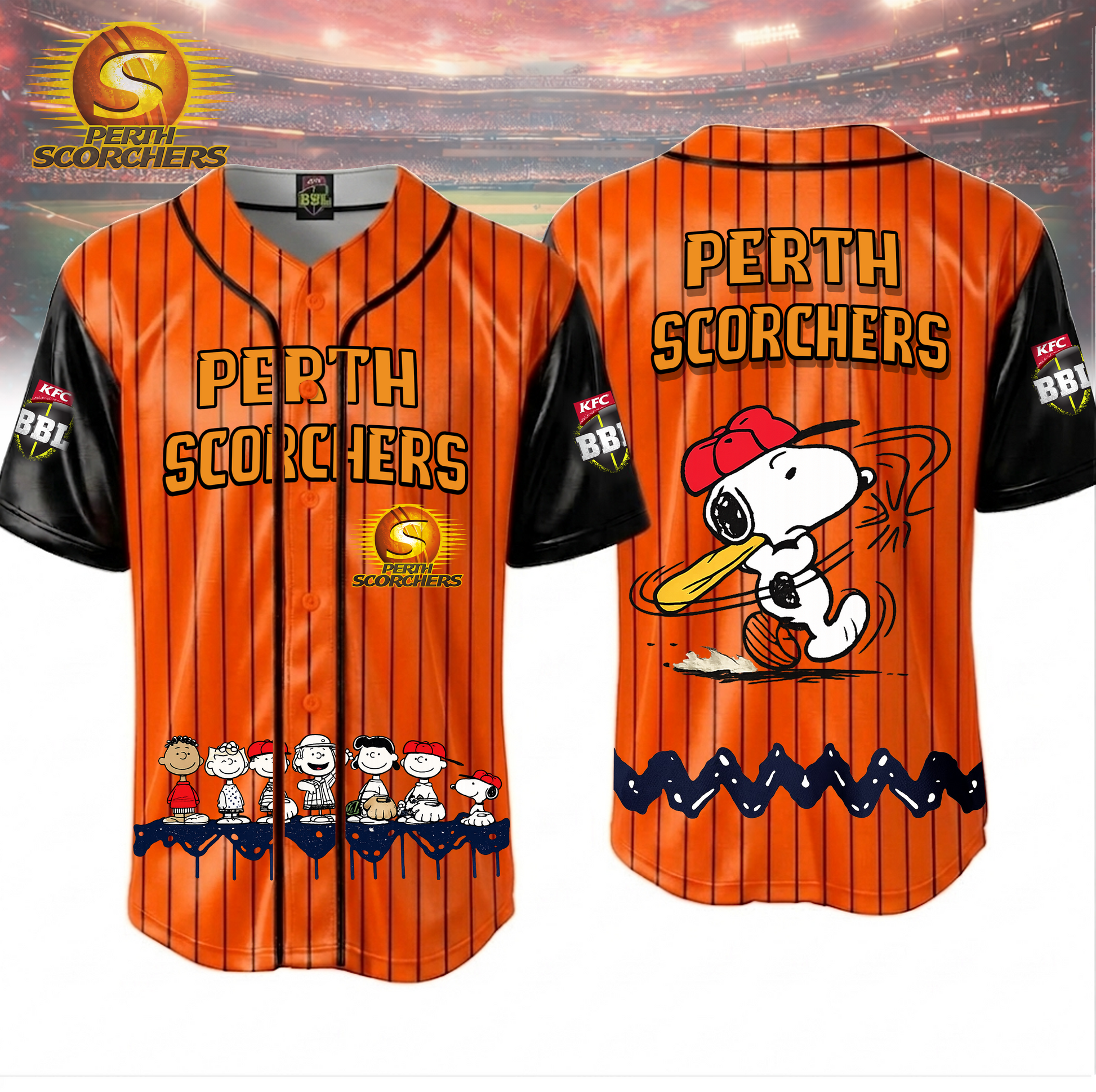 PREMIUM BBL X PS  SNOPPY  Baseball Shirt LIMITED EDITONS NDT VHM 020426