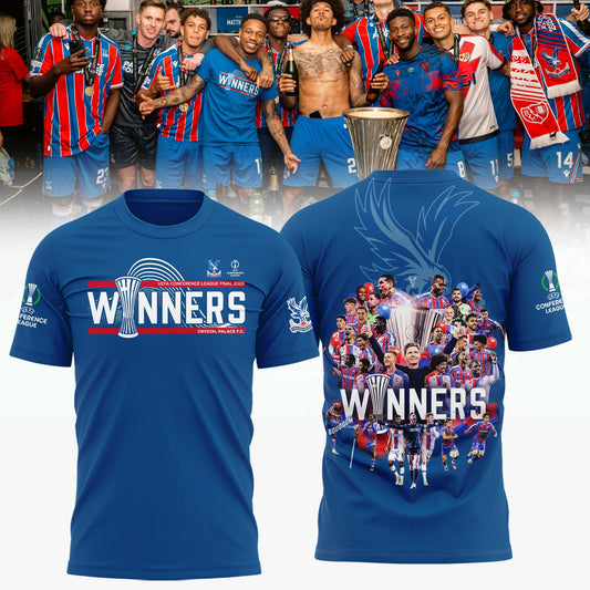 PREMIUM CRY X THANK FOR MEMORIES  UEFA Conference League Winners Shirt  V02 NDT LVH 280526