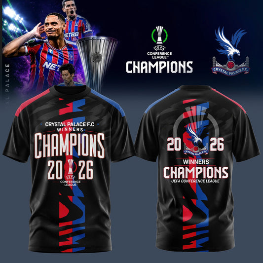PREMIUM CRY X THANK FOR MEMORIES  UEFA Conference League Winners Shirt  V03 NDT LVH 280526
