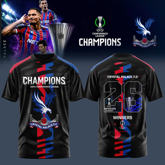 PREMIUM CRY X THANK FOR MEMORIES  UEFA Conference League Winners Shirt  V18 NDT LVH 280526