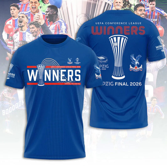 PREMIUM CRY X THANK FOR MEMORIES  UEFA Conference League Winners Shirt  V19 NDT LVH 280526