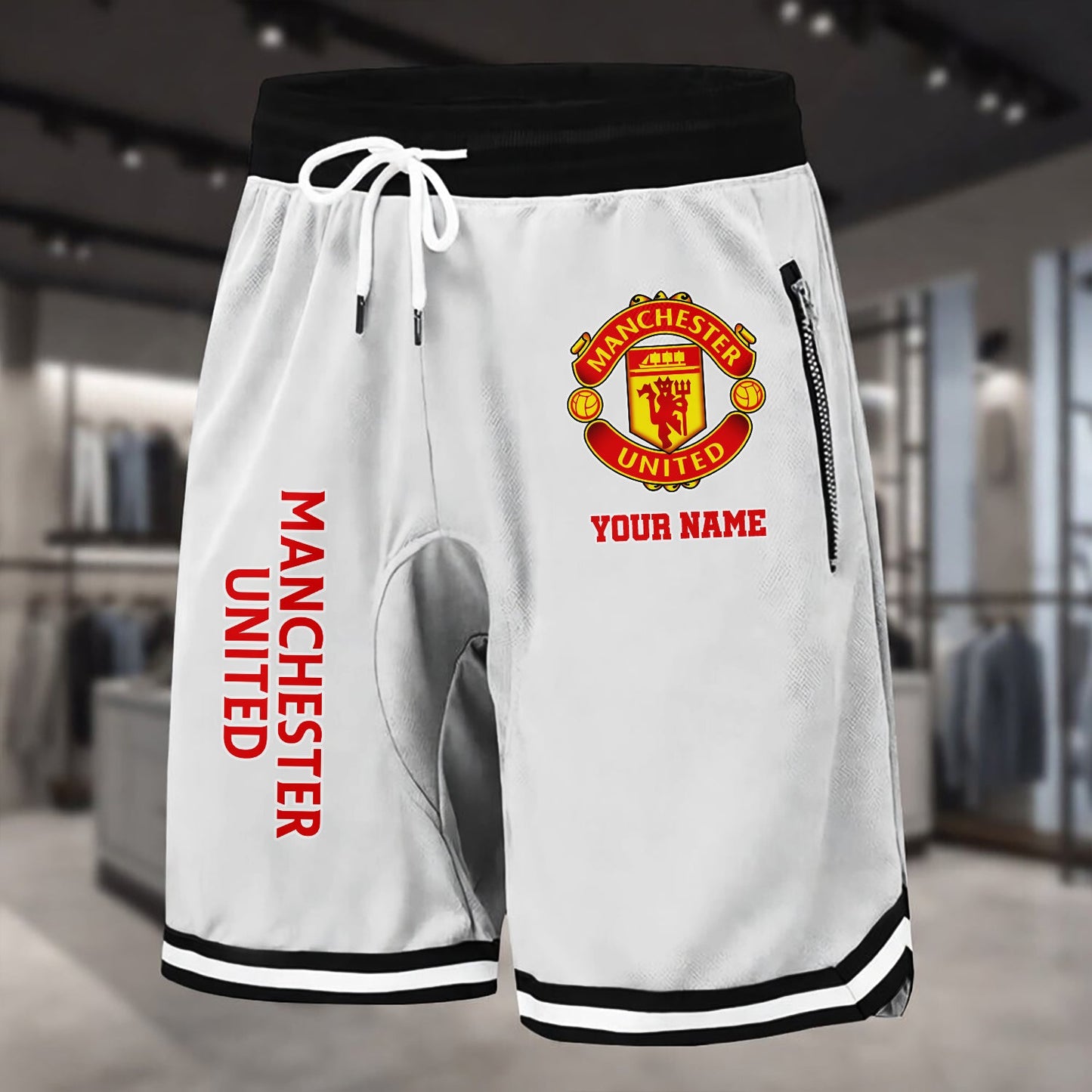 PREMIUM EPL X MU Summer Fitness Breathable Basketball Shorts NDT NHM 060426
