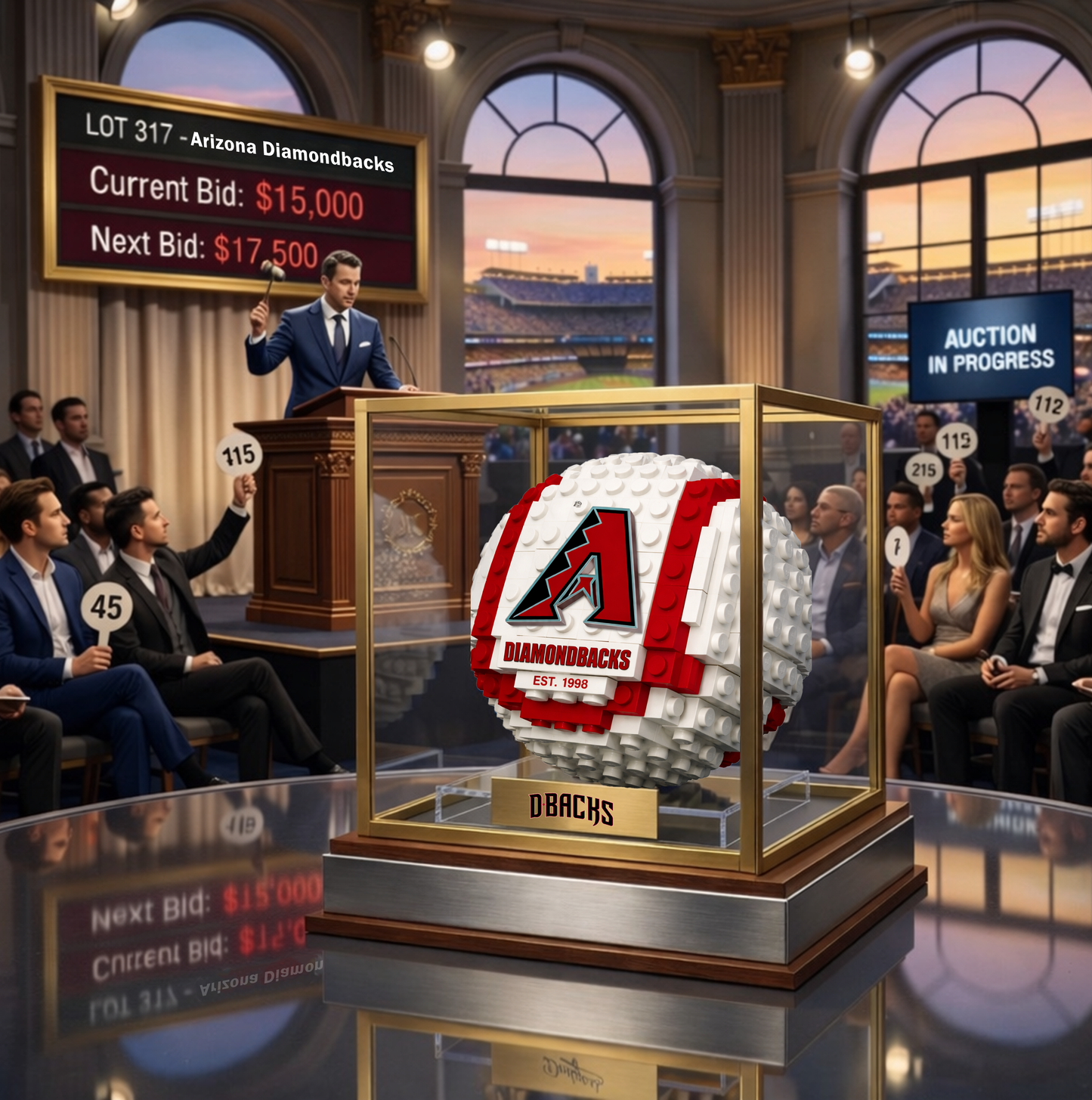 PREMIUM MLB X AD Anniversary 126th  Heritage Masterpiece Brick Collection NDT VHM 300326