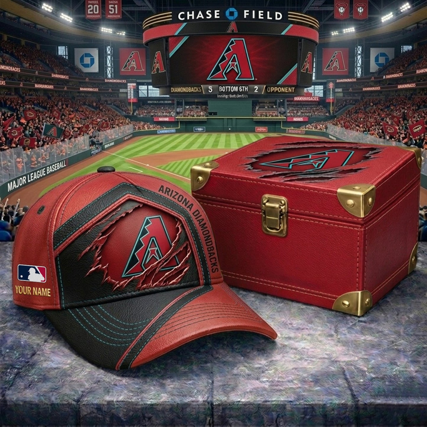 PREMIUM MLB X AD CRACK CUSTOM NAME HAT NDT NHM 260526