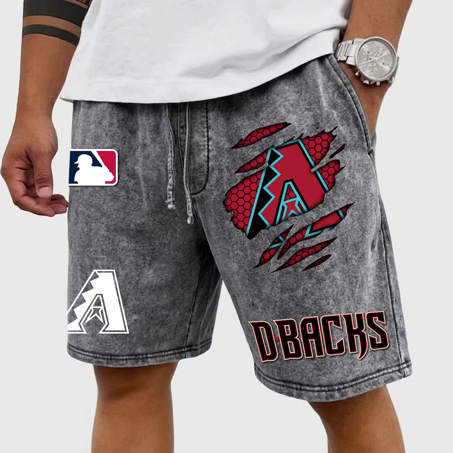 PREMIUM MLB X AD WASH SHORT FOR SUMMERS HOLIDAY NDT VHM 080426