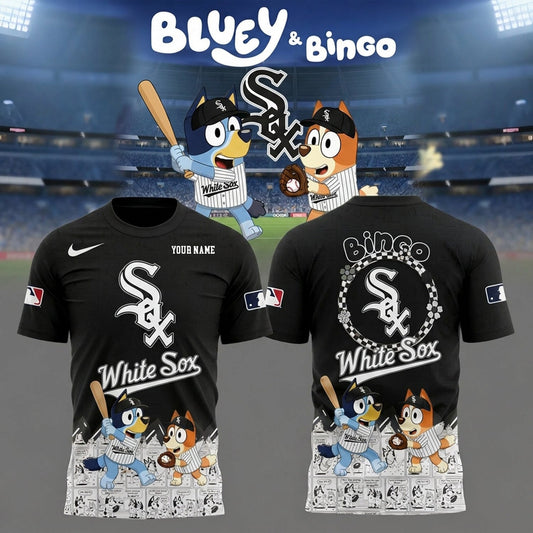 PREMIUM MLB X CWS Bluey & Bingo Comic Shirt NDT NHM 260526