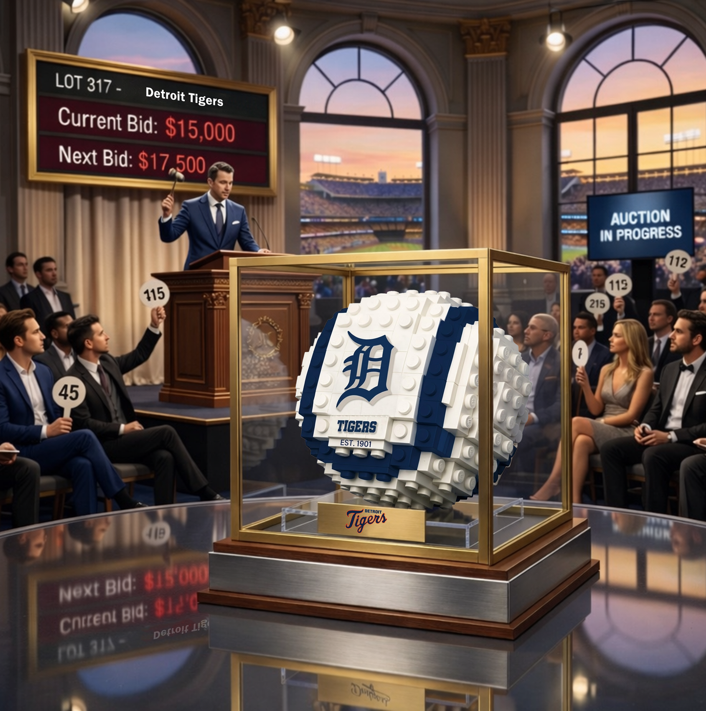 PREMIUM MLB X DT Anniversary 126th  Heritage Masterpiece Brick Collection NDT VHM 300326