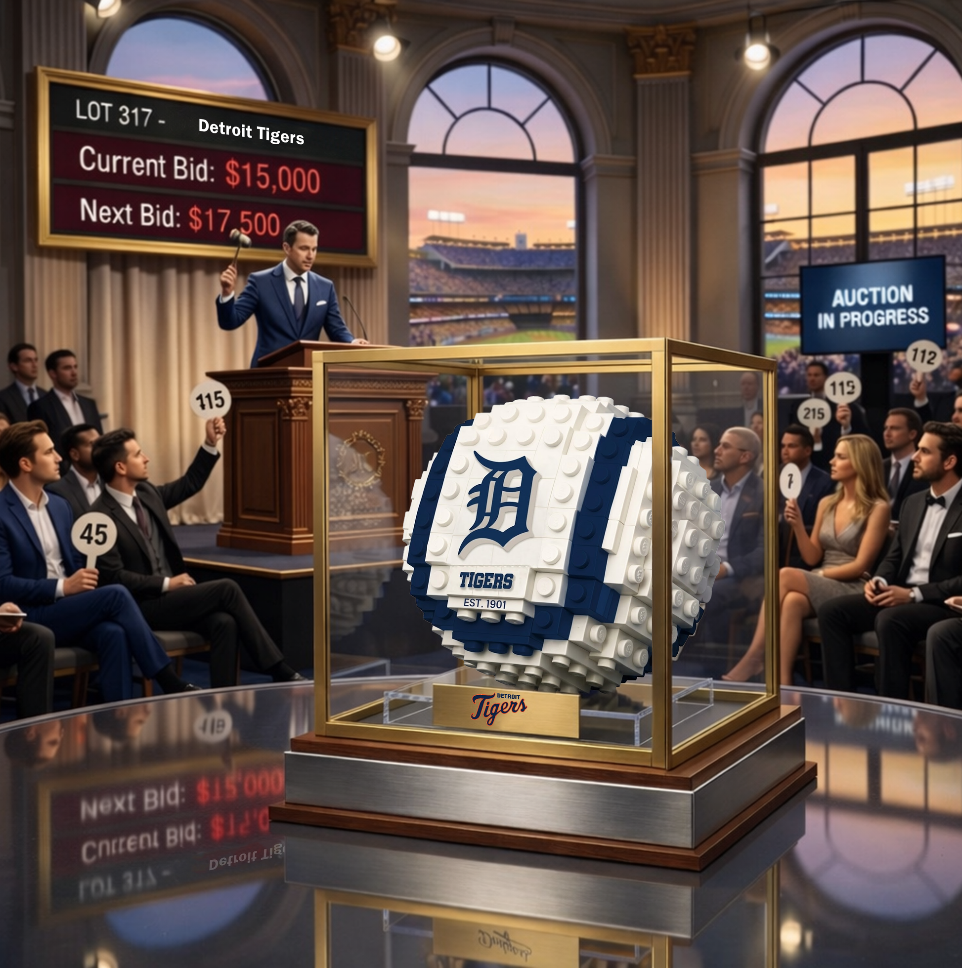 PREMIUM MLB X DT Anniversary 126th  Heritage Masterpiece Brick Collection NDT VHM 300326