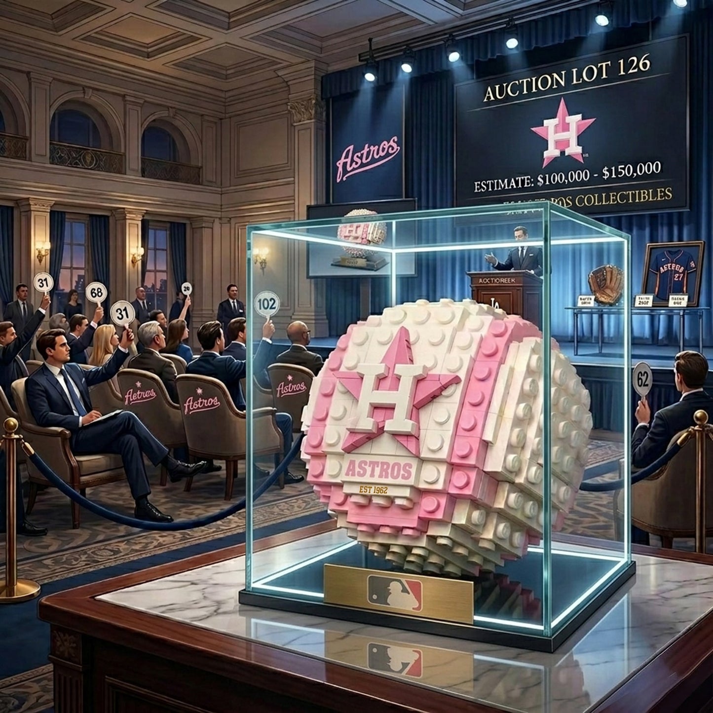 PREMIUM MLB ALL TEAM ANNIVERSARY 126TH The Heritage Masterpiece Brick Collection NDT NHM 280326