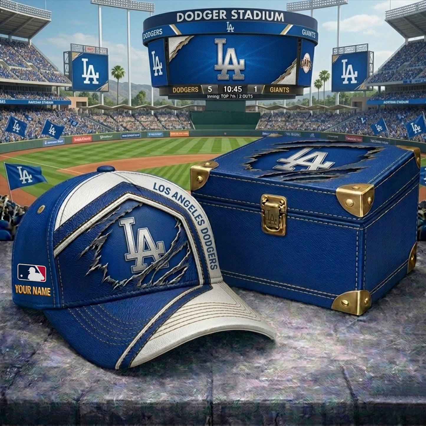 PREMIUM MLB X LAD CRACK CUSTOM NAME HAT NDT NHM 260526