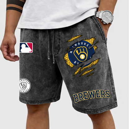 PREMIUM MLB X MB WASH SHORT FOR SUMMERS HOLIDAY NDT VHM 080426