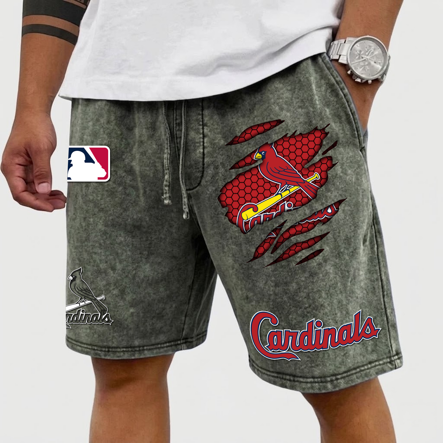 PREMIUM MLB X SLC WASH SHORT FOR SUMMERS HOLIDAY NDT VHM 080426