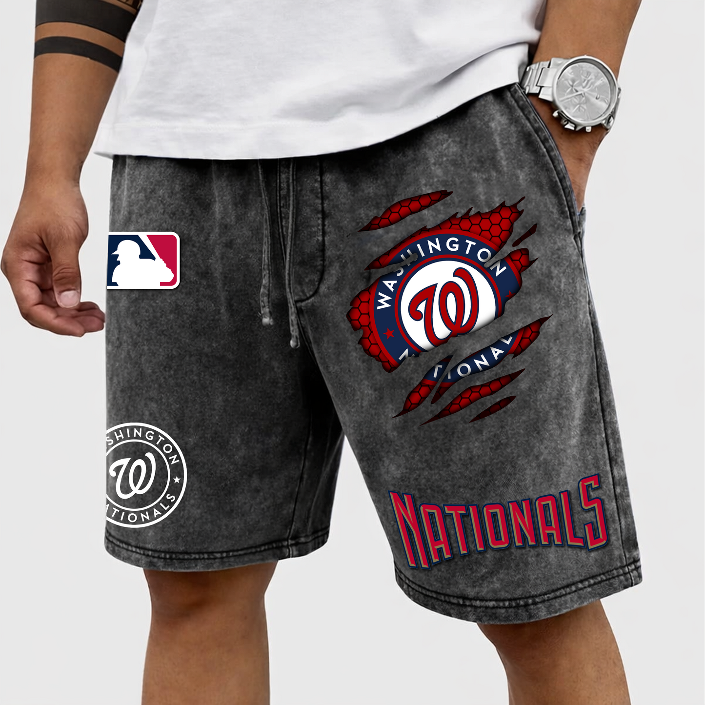 PREMIUM MLB X WN WASH SHORT FOR SUMMERS HOLIDAY NDT VHM 080426