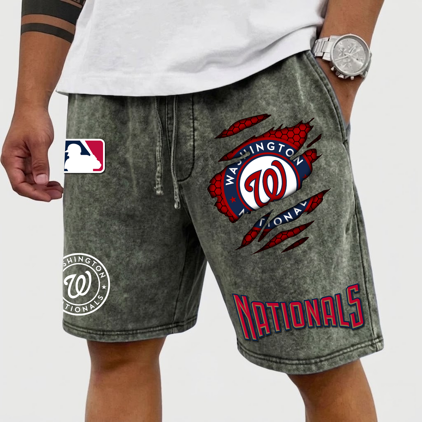PREMIUM MLB X WN WASH SHORT FOR SUMMERS HOLIDAY NDT VHM 080426