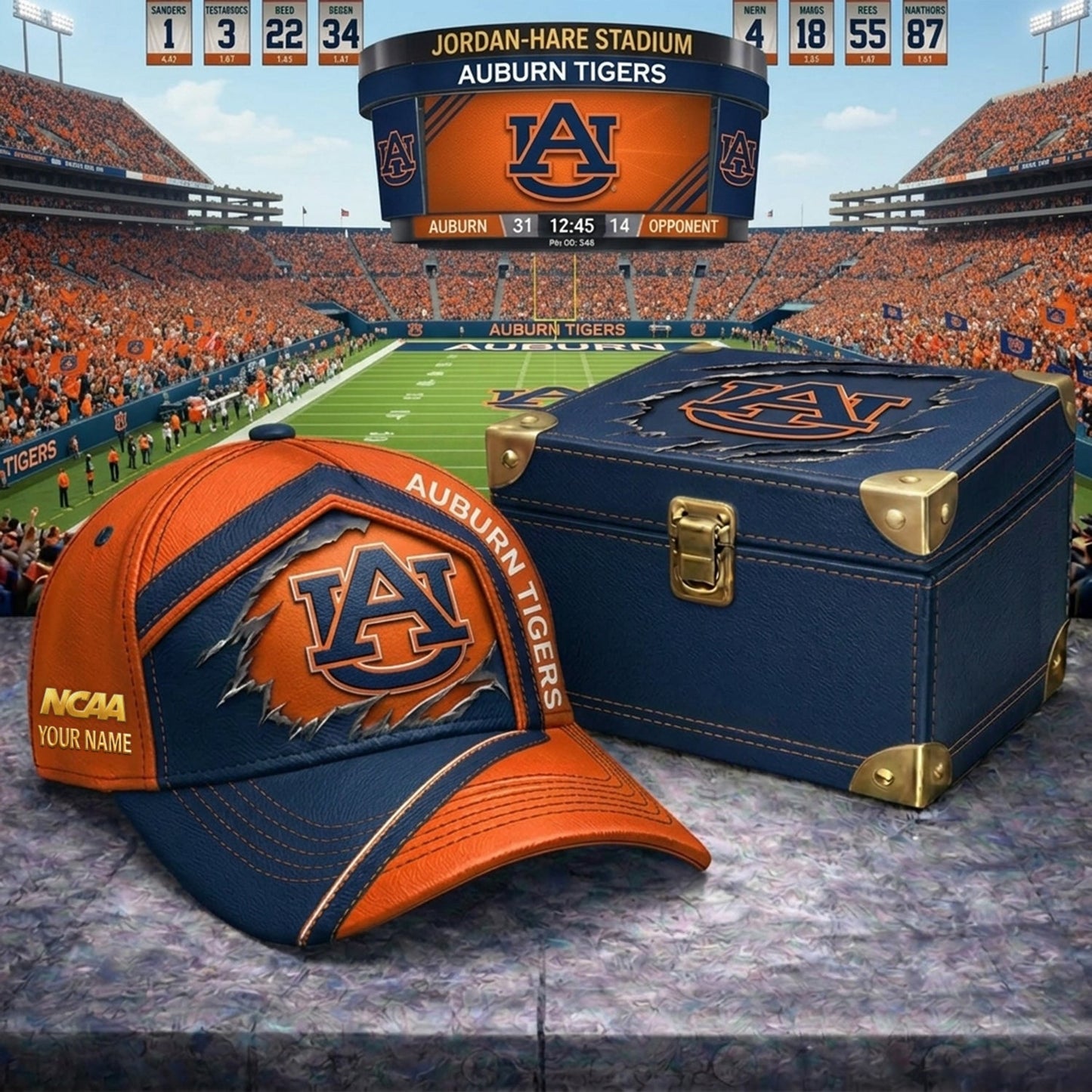 PREMIUM NCAA X AT CRACK CUSTOME HAT V3 NDT NHM 020626