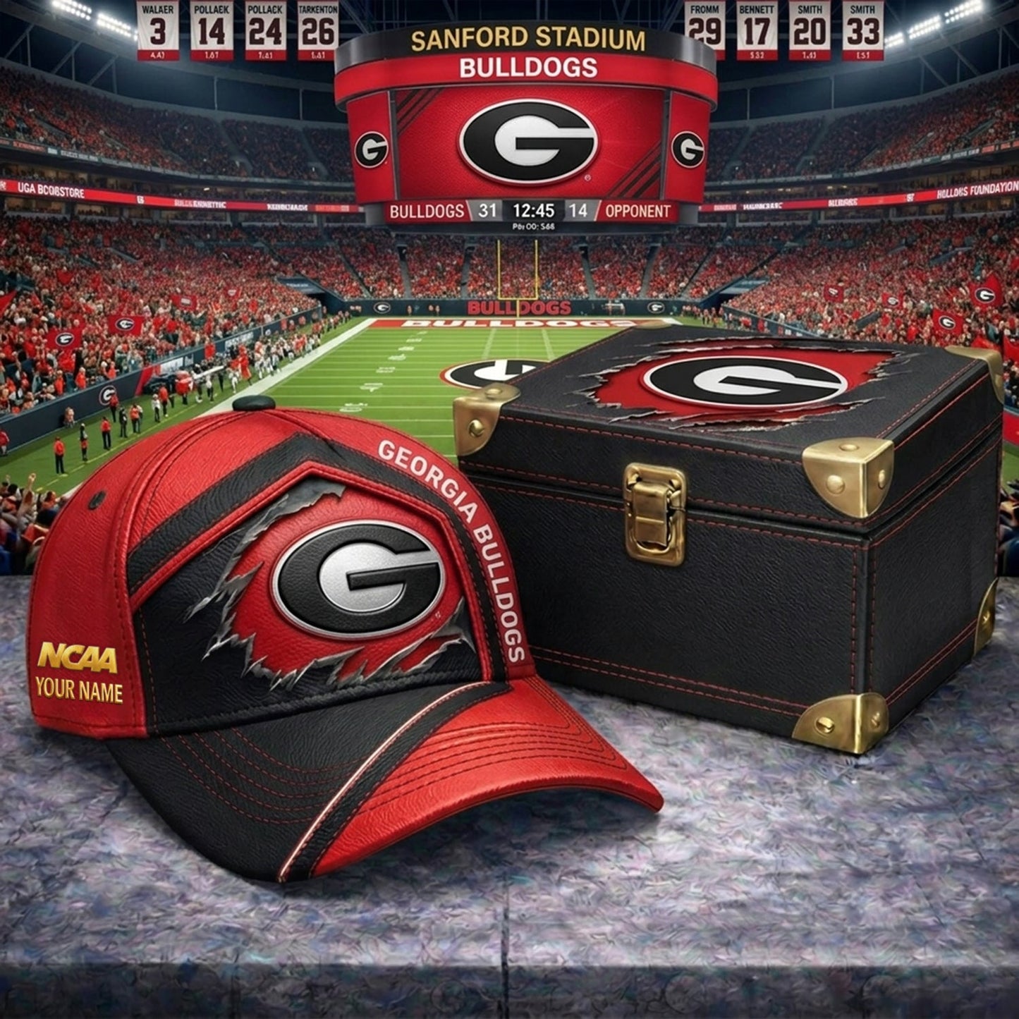 PREMIUM NCAA X GB CRACK CUSTOME HAT V3 NDT NHM 020626