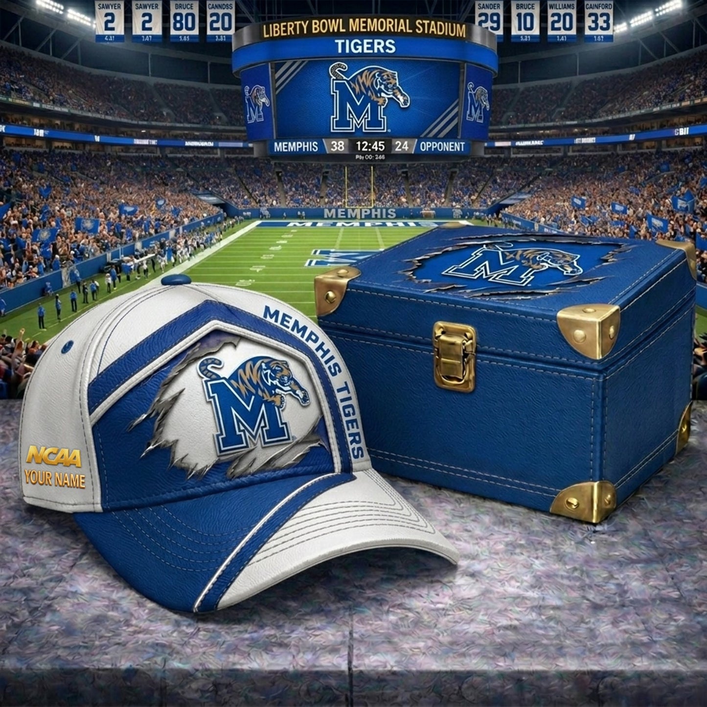 PREMIUM NCAA X MT CRACK CUSTOME HAT V3 NDT NHM 020626-1