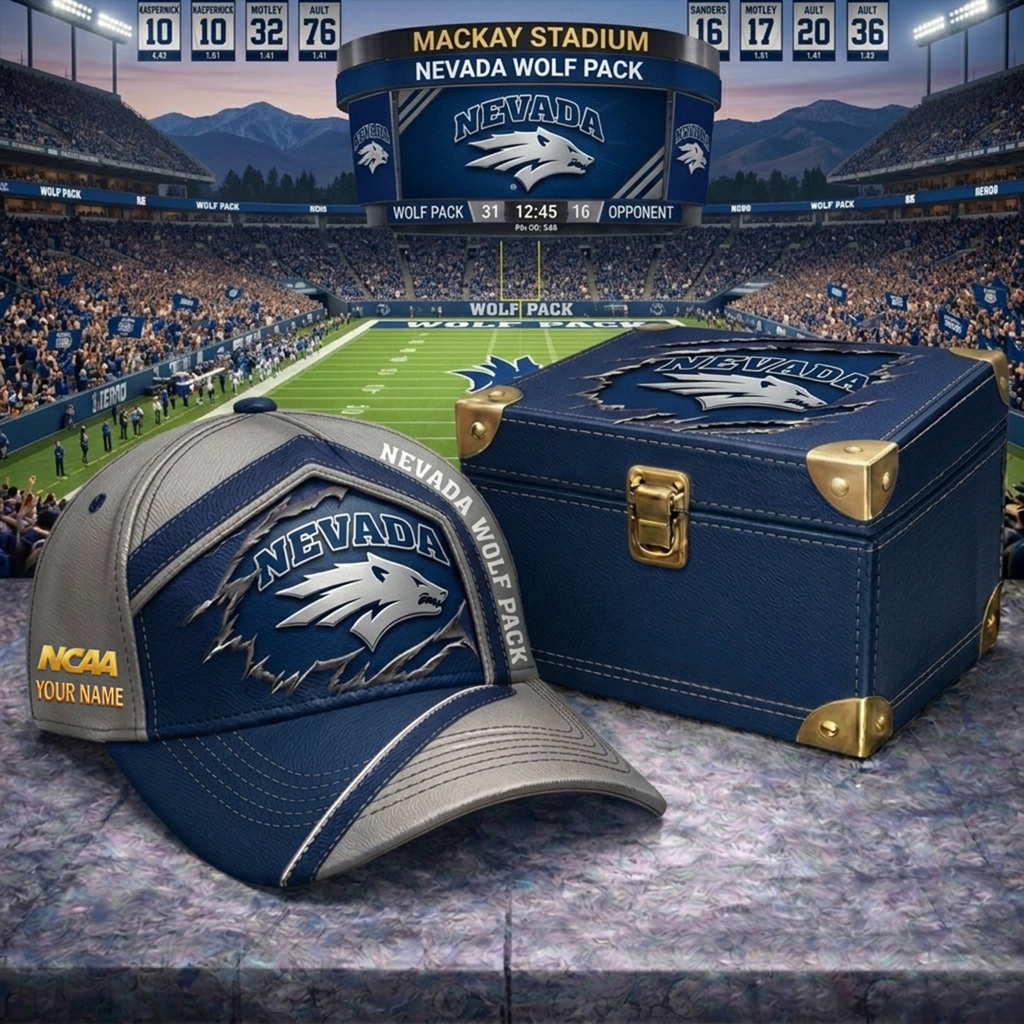 PREMIUM NCAA X NWP CRACK CUSTOME HAT V3 NDT NHM 020626