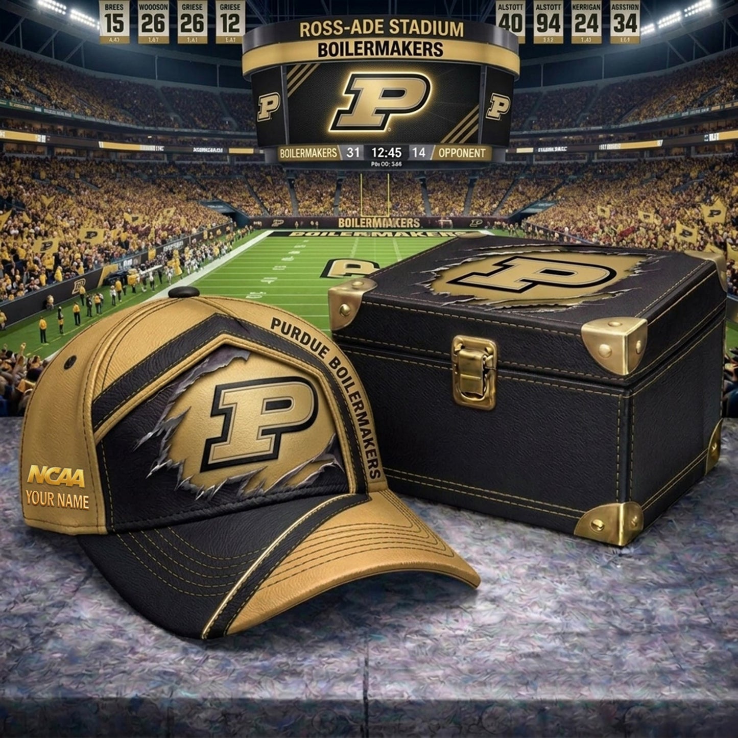 PREMIUM NCAA X PB CRACK CUSTOME HAT V3 NDT NHM 020626
