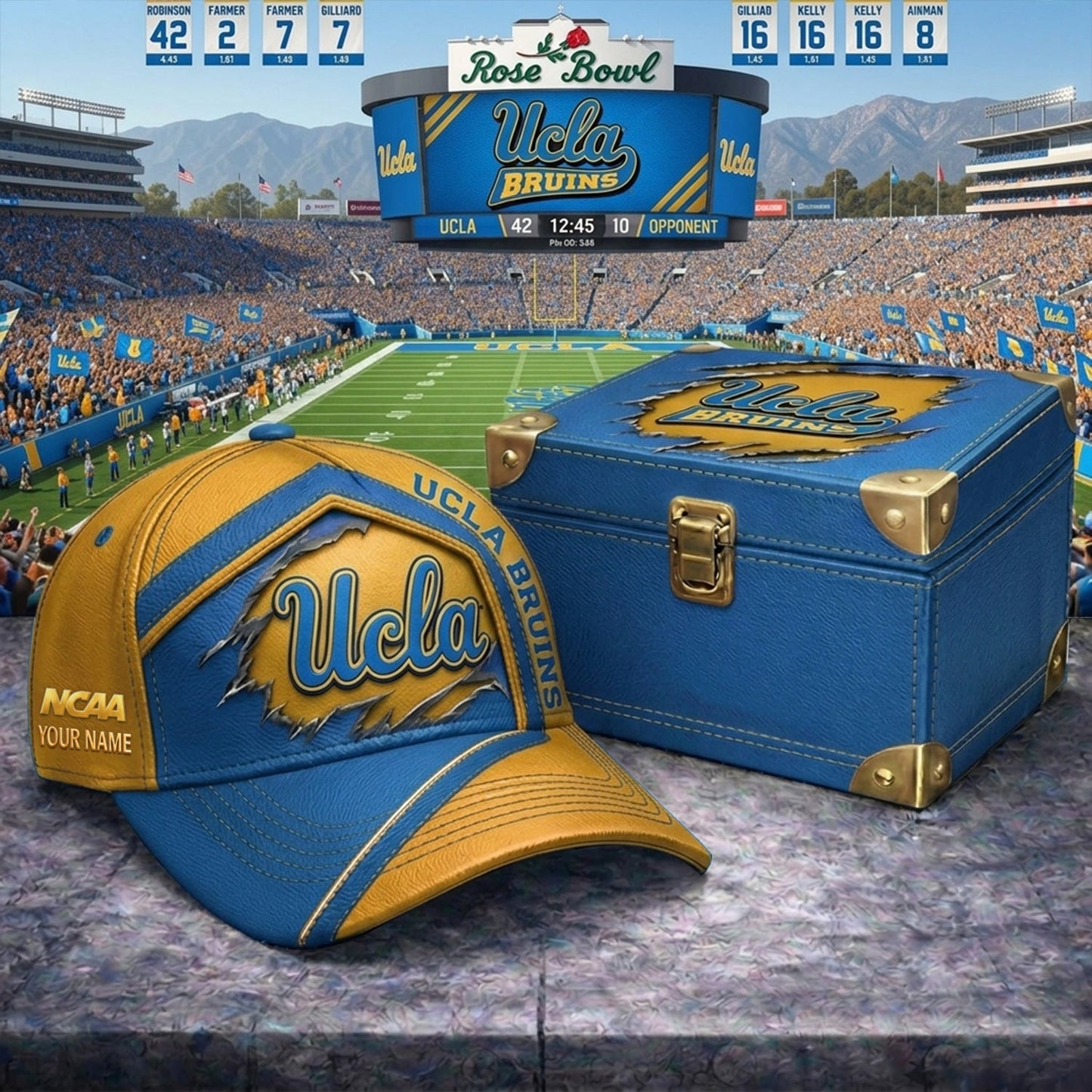 PREMIUM NCAA X UB CRACK CUSTOME HAT V3 NDT NHM 020626