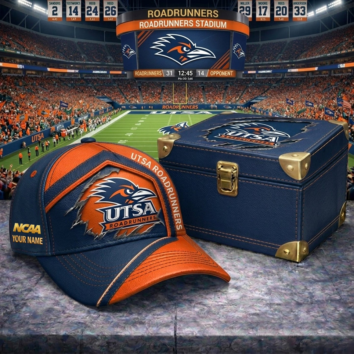 PREMIUM NCAA X UR CRACK CUSTOME HAT V3 NDT NHM 020626