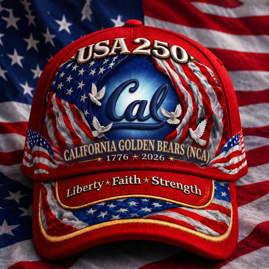 PREMIUM NCAA  x CAL 250 Years Anniversary Of Freedom Cap   290626