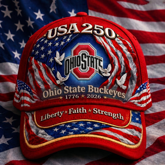 PREMIUM NCAA  x OHB 250 Years Anniversary Of Freedom Cap   290626