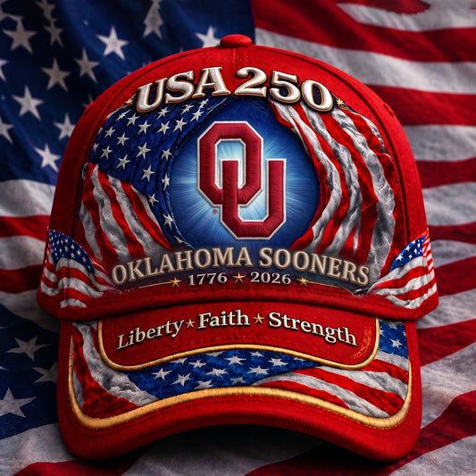 PREMIUM NCAA  x OKL 250 Years Anniversary Of Freedom Cap   290626