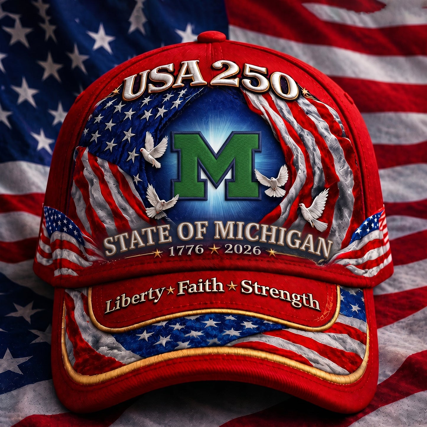 PREMIUM NCAA  x STA 250 Years Anniversary Of Freedom Cap   290626