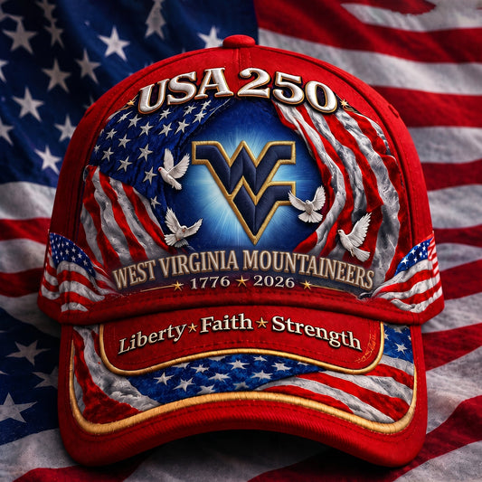 PREMIUM NCAA  x WVM 250 Years Anniversary Of Freedom Cap   290626