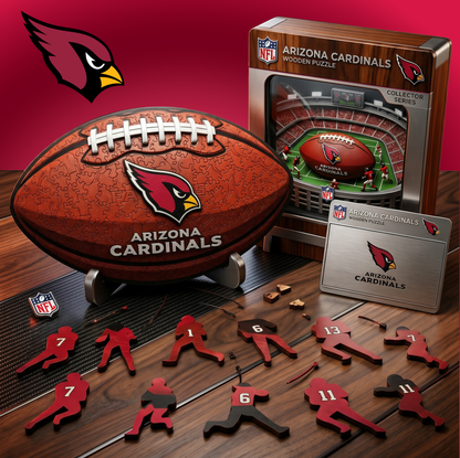 PREMIUM NFL X AC 3D Platinum Wooden Puzzle  Gift For Fan Limited Editions NDT VHM 030626