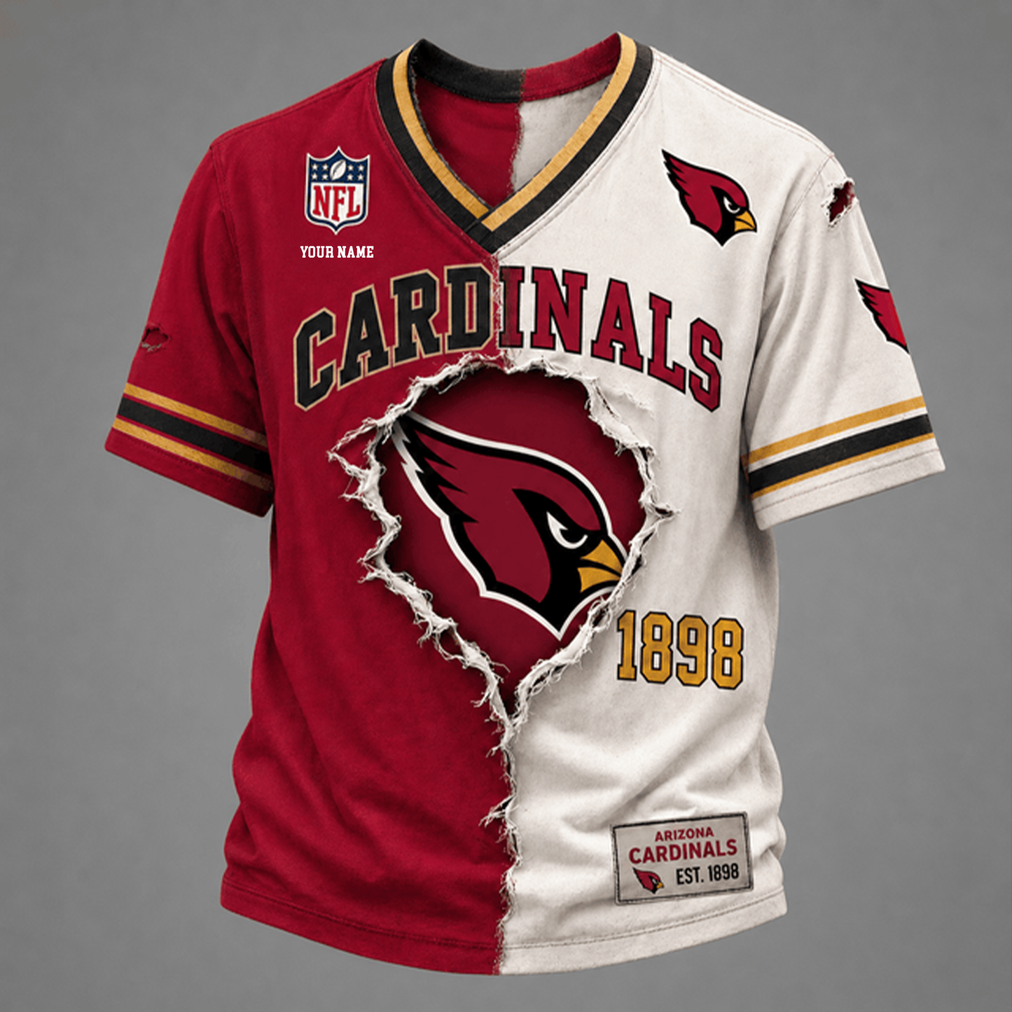 PREMIUM NFL X AC GAME DAY  V-Neck T Shirt FOR SUMMER HOLIDAY NDT VHM 050626