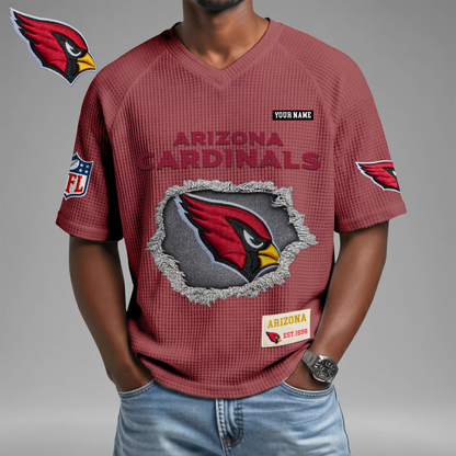 PREMIUM NFL X AC Game Day Waffle V-neck T-shirt 110626